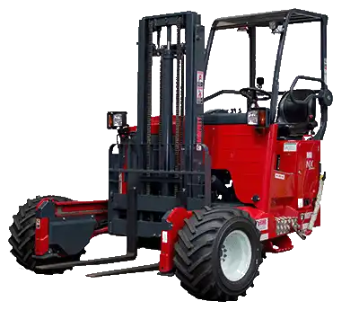 truck-mounted or piggyback forklift