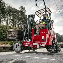 Class VII Forklift Moffett piggyback