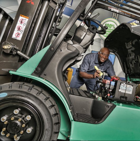 In-Shop Forklift Repairs in Florida
