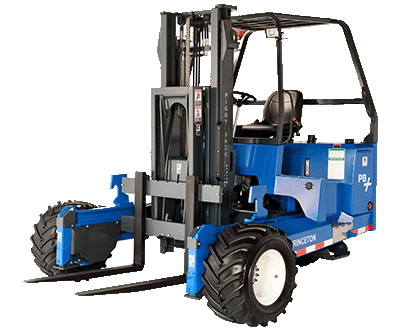 truck-mounted or piggyback forklift